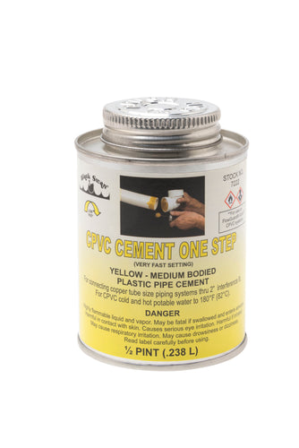 Black Swan's CPVC One Step (Yellow) Cement - Medium 4 oz.