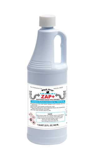 Black Swan's ZAP+ Buffered Drain Pipe Opener 1 Quart