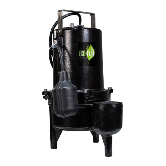 Eco-Flo ½ HP Cast Iron Sewage Pump