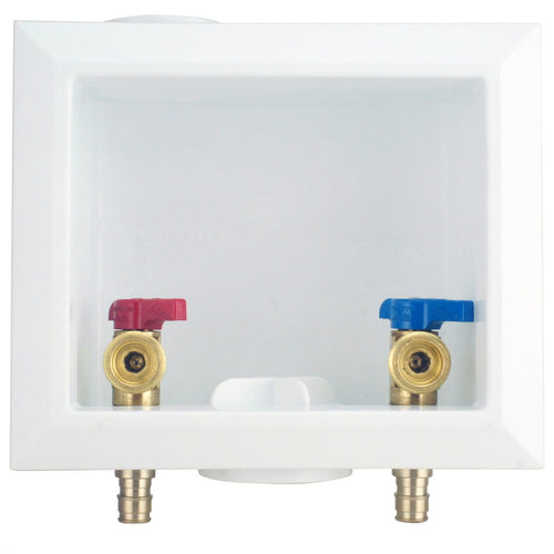 Apollo Washing Machine Accessories Expansion PEX Washing Machine Outlet Box 1/2