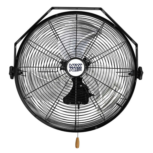 Maxx Air 18 In. High Velocity Wall Mount Fan