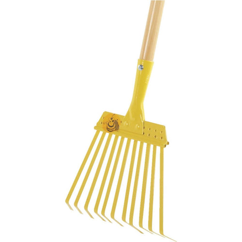 Buddy B 12 In. Steel Leaf Rake (11-Tine)