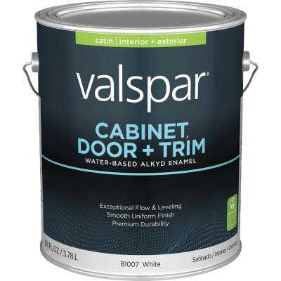 Valspar® Cabinet, Door & Trim Oil Enriched Enamel Satin 5 Gallon Pastel Base (5 Gallon, Pastel Base)