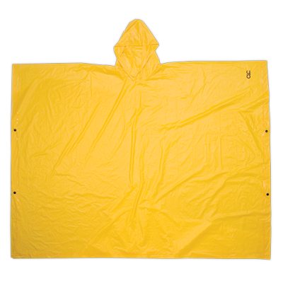 Custom Leathercraft Lightweight Pvc Rain Poncho Large