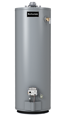 Reliance 40 Gallon Tall Natural Gas Water Heater