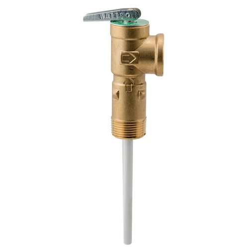 Watts 292894 Lead Free Temperature & Pressure Relief Valve, 0.75 in. with 1.75 i