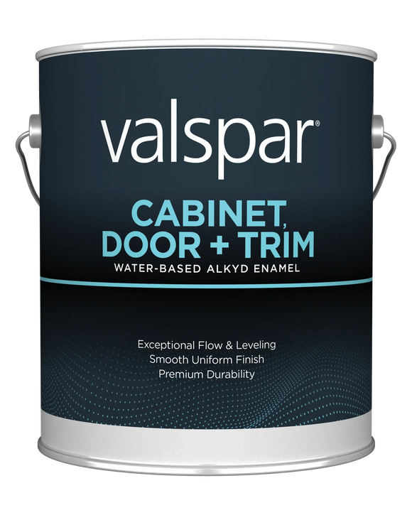 Valspar® Cabinet, Door & Trim Oil Enriched Enamel Semi-Gloss 1 Quart White Base (1 Quart, White Base)