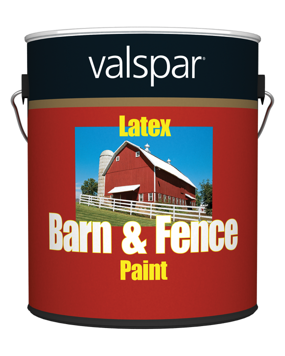 Valspar® Latex Barn & Fence Paint 1 Gallon Gloss Red