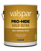 Valspar® Pro-Hide® Gold Ultra Interior Self-Priming Paint Flat 1 Gallon Pastel Base