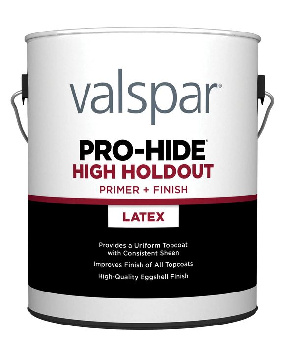 Valspar® Pro-Hide® Interior Latex High Holdout Primer 1 Gallon White (1 Gallon, White)
