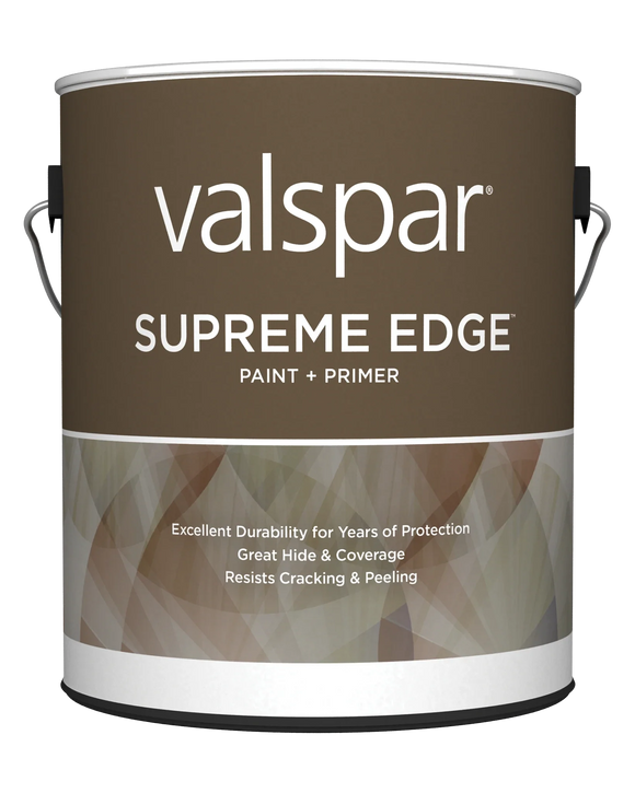 Valspar® Supreme Edge™ Exterior Paint & Primer Semi-Gloss 1 Quart Clear Base