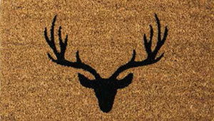 Technoflex 12 Point Buck Heavy Duty Coco Mat - 18'' x 30''