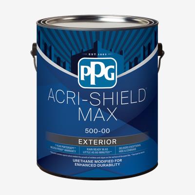 PPG Paint ACRI-SHIELD® MAX Exterior Latex 1 Gallon White Pastel (1 Gallon, White Pastel)