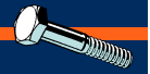 Midwest  Fastener Coarse Hex Bolts 1/4 -20 x 1-1/4