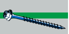 Midwest Fastener Torquemaster Star Hex Concrete Screws 3/16 x 3-1/4