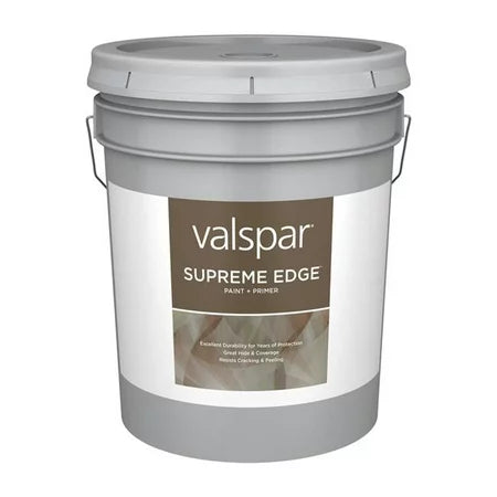 Valspar® Supreme Edge™ Exterior Paint & Primer Semi-Gloss 5 Gallon Clear Base (5 Gallon, Clear Base)
