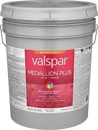 Valspar® Medallion® Plus Exterior Paint + Primer Flat 5 Gallon Tint Base