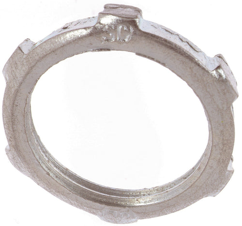 Thomas & Betts 1-1/4 Steel Locknut-Zinc Plated, Rigid/IMC