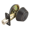 Design House Single Cylinder 2-Way Latch Deadbolt with Adjustable Backset in Oil-Rubbed Bronze